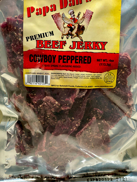 Papa Dan's Beef Jerky