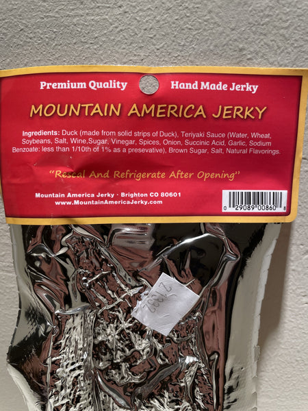 Mountain America- Duck