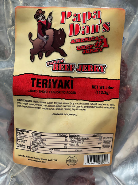 Papa Dan's Beef Jerky